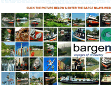 Tablet Screenshot of dutch-barge.com